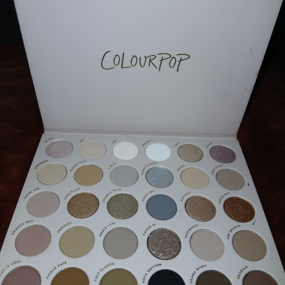 ColourPop Eyeshadow Palette - Neutral and Gold Shades